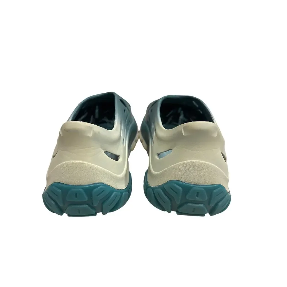 S.A.I. Teal Ombre Foam Clogs Slip On Perforated Futuristic Streetwear‎ Shoes 6/7